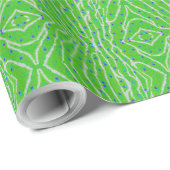 Moderne glitter pauw veer cadeaupapier (Rol Hoek)