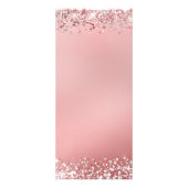 Moderne, glitter, salon, een dure rackkaart reclamekaart (Achterkant)