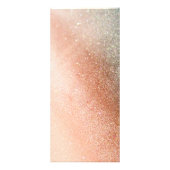 Moderne, glitter, salon, een dure rackkaart reclamekaart (Achterkant)