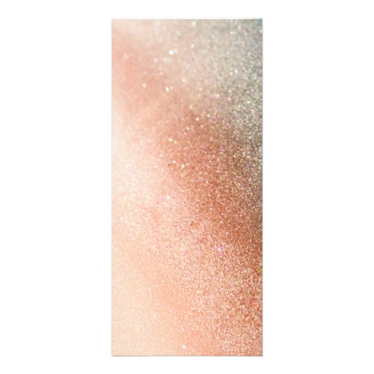 Moderne, glitter, salon, een dure rackkaart reclamekaart (Achterkant)