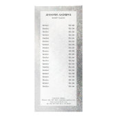 Moderne, glitter, salon, een dure rackkaart reclamekaart (Voorkant)