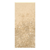 Moderne Glitter Salon Price List Rack Kaart (Achterkant)