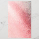 Moderne Glitter Salon Prijslijst Flyer (Achterkant)