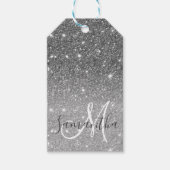 Moderne Glitter Sparkles Persoonlijk Cadeaulabel (Voorkant)