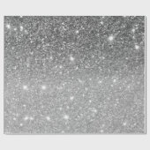 Moderne Glitter Sparkles Persoonlijk Cadeaupapier (Vlak)