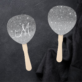 Moderne Glitter Sparkles Persoonlijk Handwaaier
