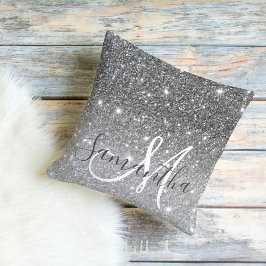 Moderne Glitter Sparkles Persoonlijk Kussen