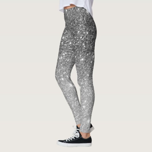 Moderne Glitter Sparkles Persoonlijk Leggings (Links)