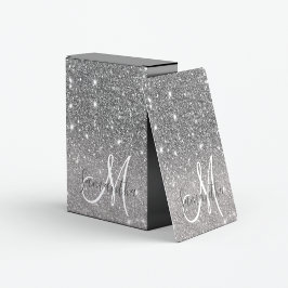 Moderne Glitter Sparkles Persoonlijk Pokerkaarten