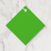 Moderne glitterpauw bedankjes labels (Achterkant)