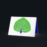 Moderne glitterpauw feestdagen kaart<br><div class="desc">Verspreid fabelachtigheid met deze  pauw. Posh the Peacock,  Shari Pedowitz,  2024,  artistshari.com. Shari Pedowitz Artistic Empire LLC. Alle rechten voorbehouden.</div>