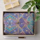 Moderne glitters opaal pastelkleuren tissuepapier (Geschenk)