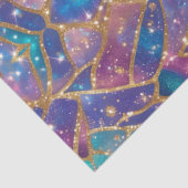 Moderne glitters opaal pastelkleuren tissuepapier (Detail)