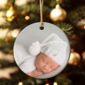 Moderne God zegene religieus kruis doopsel Keramisch Ornament