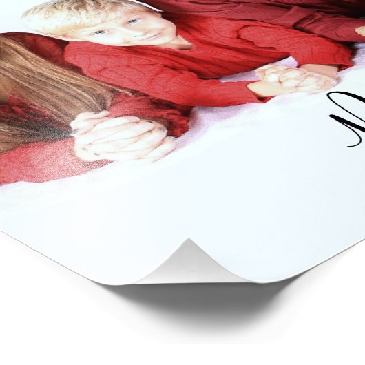 Moderne goede familie ooit foto afdruk (Hoek)