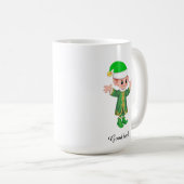 Moderne Goede Geluks Elf en Script Mok (Voorkant rechts)