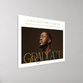 Moderne GOLD AFSTUDEREN Foto CLASS VAN 2023 Folie Afdrukken (Laagn)