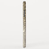 Moderne Gold Glitter Sparkles Personalized Name Case-Mate iPhone Case (Achterkant/rechts)