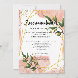 Moderne Gold Lijst Ivory Gree-behuizing Kaart