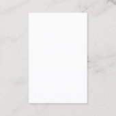 Moderne Gold Monogram elegant professioneel ontwer Visitekaartje (Achterkant)