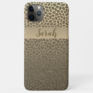 Moderne Gold Mosaic Animal Print Incipio iPhone Ca Case-Mate iPhone Case