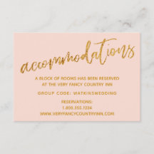 Moderne Gold Waves op Blush Wedding Accommodaties