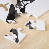 Moderne Goldfinch-illustratie Legpuzzel (Zijkant)