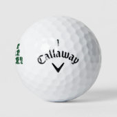 Moderne Golf Liefhebber Golfballen (Logo)