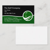 Moderne golf visitekaartjes ontwerp (Voorkant / Achterkant)