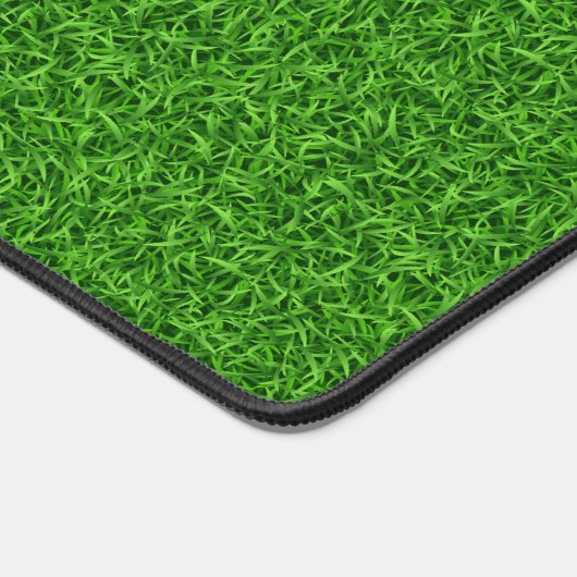 MODERNE GOLFER MONOGRAM NAAM GRAS GROEN BUREAUMAT (Hoek)