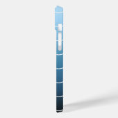 Moderne golflengte die Blauwe gradiënt plant Case-Mate iPhone Case (Achterkant / Links)