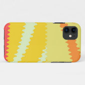 Moderne golven Abstracte grafische kaart Case-Mate iPhone Case (Achterkant (horizontaal))