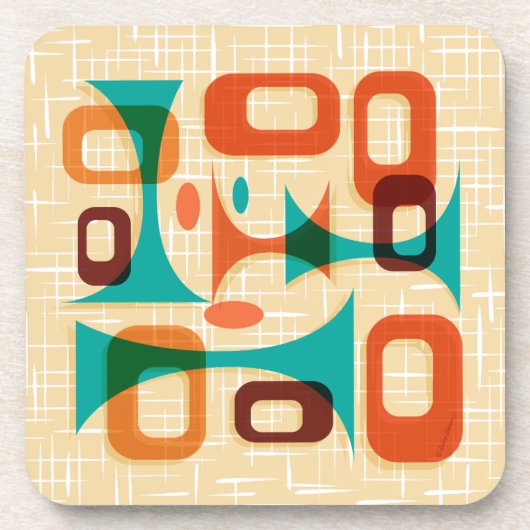 Moderne Googie Onderzetters uit de Middeleeuwen (Voorkant)