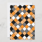 Moderne Googly Eye Spider Halloween Party Kaart (Achterkant)