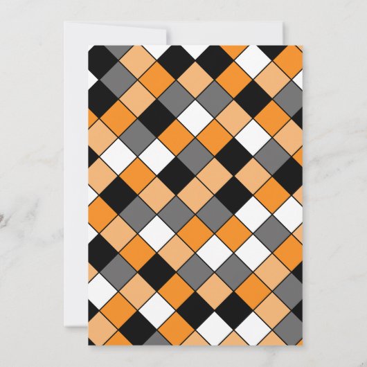 Moderne Googly Eye Spider Halloween Party Kaart (Achterkant)