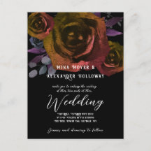 Moderne Gothic Donkere Rozen QRC