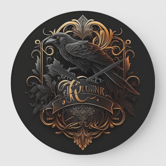 Moderne gothische klok. grote klok (Voorkant)