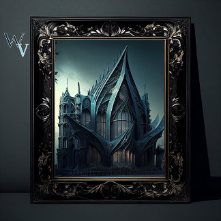 Moderne Gotische Kunst Poster