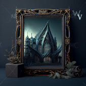 Moderne Gotische Kunst Poster