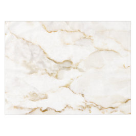 Moderne goud effect marmerpatroon tafelkleed