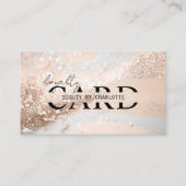 Moderne, Goud-Glitter Salon, 10 - Informatiekaartje (Voorkant)