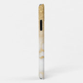 Moderne Goud Marmer Case-Mate iPhone Case (Achterkant/rechts)