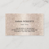 Moderne goudbakkerskoekjes gebak visitekaartje (Achterkant)