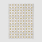 Moderne Gouden Art Deco Tissuepapier (Voorkant)