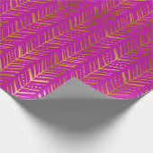 Moderne Gouden Boho Cadeaupapier (Hoek)