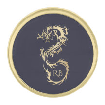 Moderne gouden draak