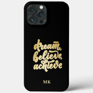 Moderne gouden dromen geloven dat je Motivatie kun Case-Mate iPhone Case