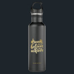 Moderne gouden dromen geloven dat je Motivatie kun Waterfles<br><div class="desc">Moderne gouden dromen geloven dat je Motivatie kunt bereiken</div>