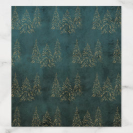 Moderne gouden geometrische kerstboom