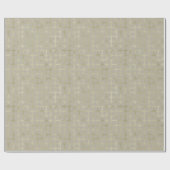 Moderne Gouden Geometrische Patroon Kerstmis Cadeaupapier (Vlak)